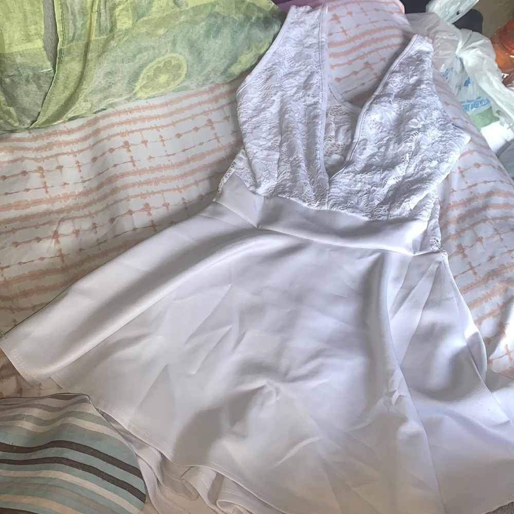 White jumpsuit